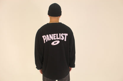 Vinyl Logo Oversized Long Sleeve Tee