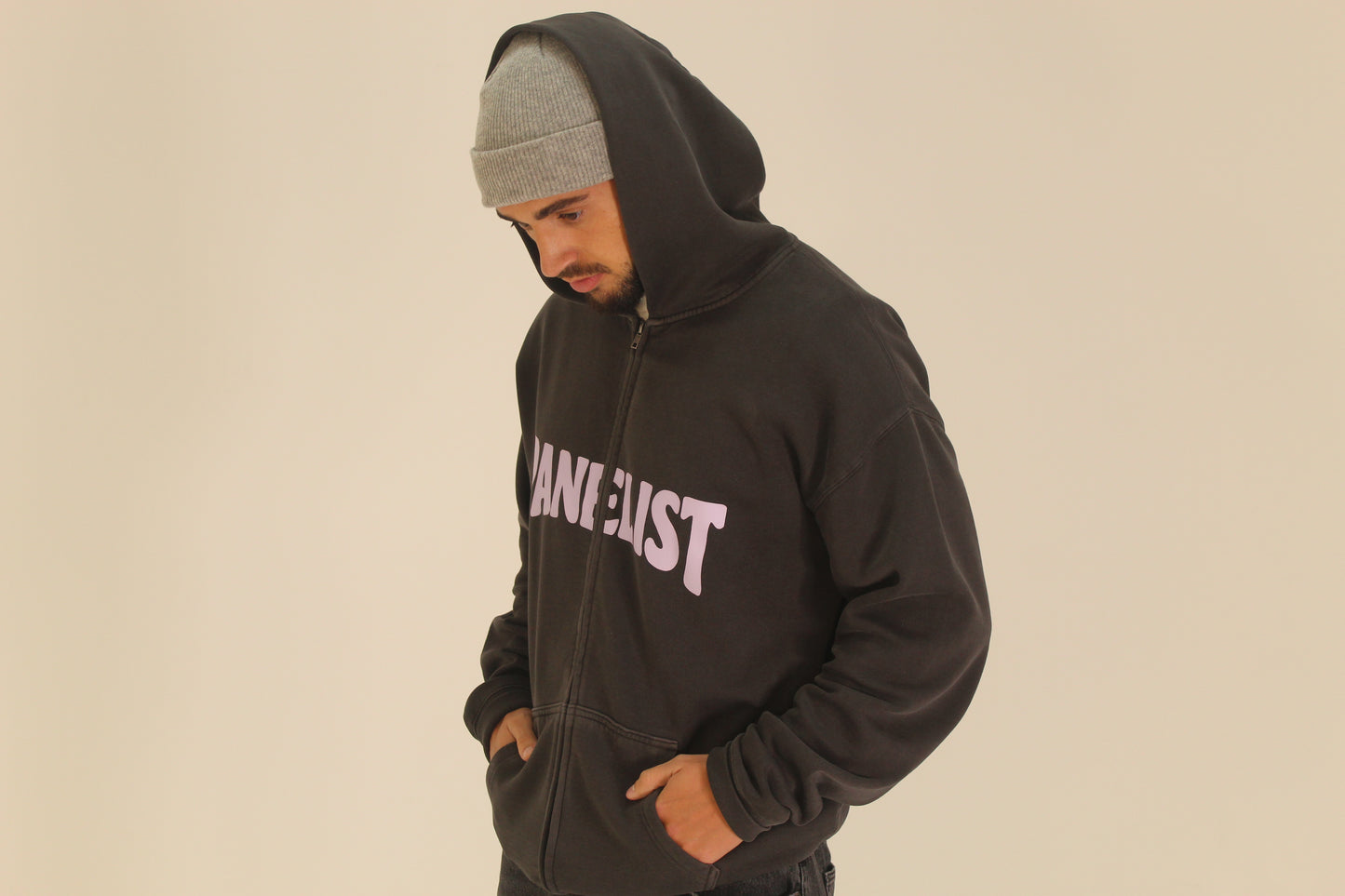 Oversized Zipped Hoodie